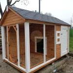 Ahşap Köpek Kulübesi 34672